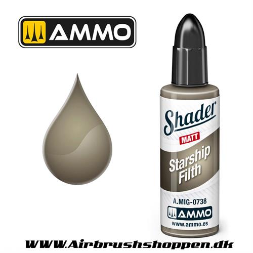 AMIG 0738  STARSHIP FILTH - SHADER MATT - 10 ML